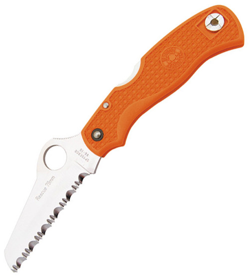 Spyderco Rescue 79mm Orange